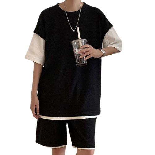 Bộ Quần Áo Nam Nữ Unisex Chất Liệu Cotton , Form Rộng, Phong Cách, Cá Tính , Trẻ Trung và Năng Động, Co Giãn Thoải Mái