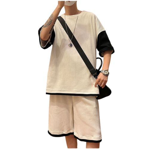 Bộ Quần Áo Nam Nữ Unisex Chất Liệu Cotton , Form Rộng, Phong Cách, Cá Tính , Trẻ Trung và Năng Động, Co Giãn Thoải Mái