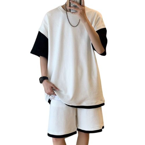 Bộ Quần Áo Nam Nữ Unisex Chất Liệu Cotton , Form Rộng, Phong Cách, Cá Tính , Trẻ Trung và Năng Động, Co Giãn Thoải Mái