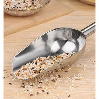 Dụng cụ xúc đá - xẻng xúc đá inox không gỉ nhiều kích thước