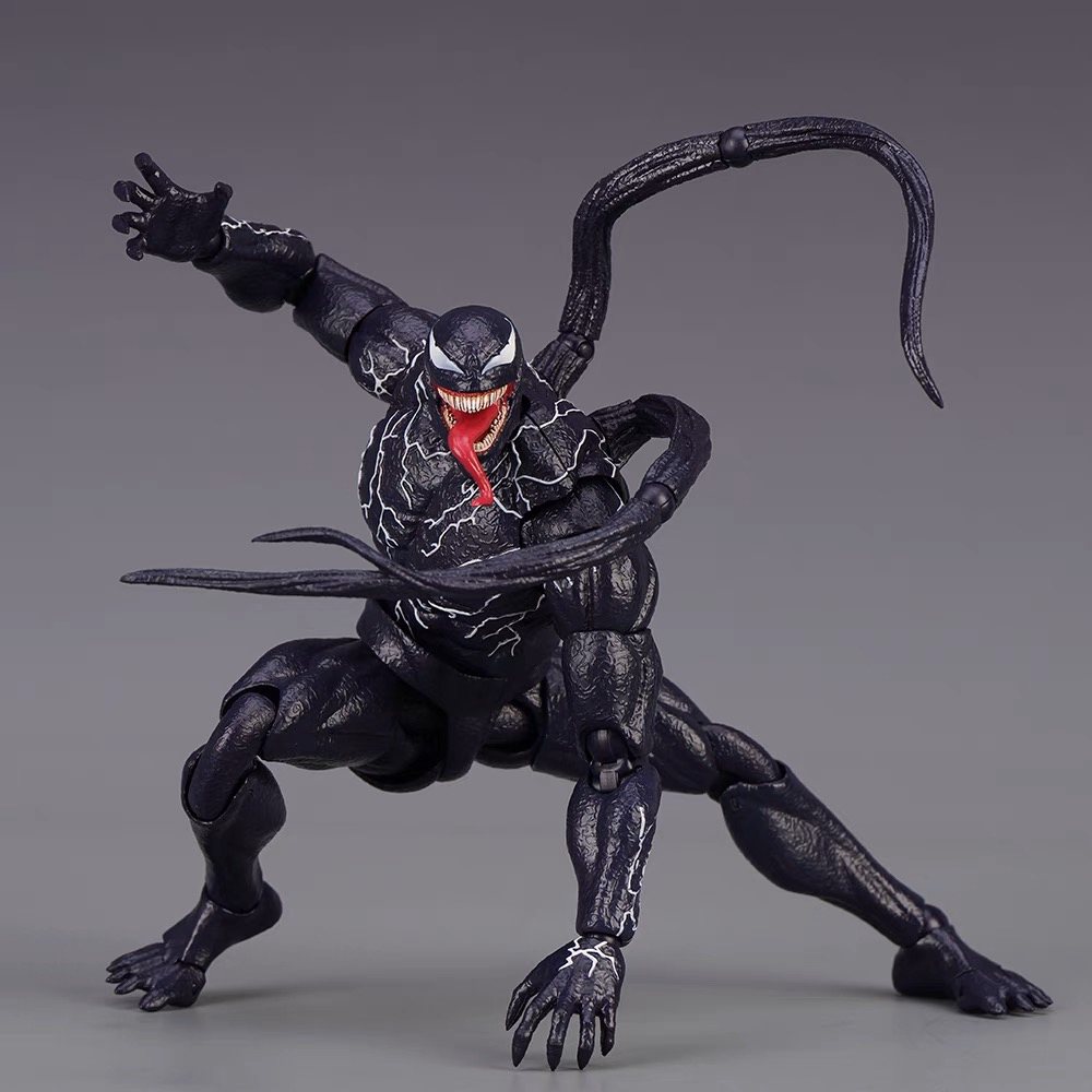 Mô Hình Nhân Vật Venom SHF Marvel có khớp cử động