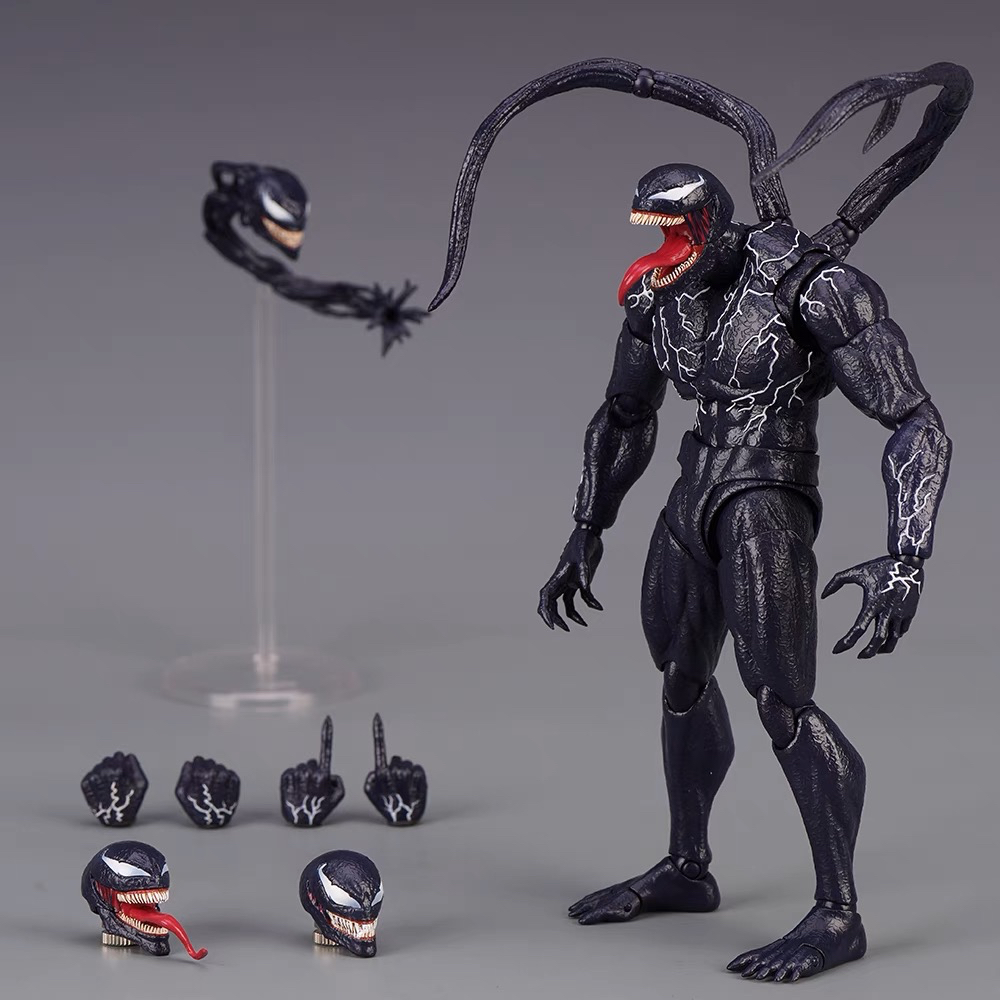 Mô Hình Nhân Vật Venom SHF Marvel có khớp cử động