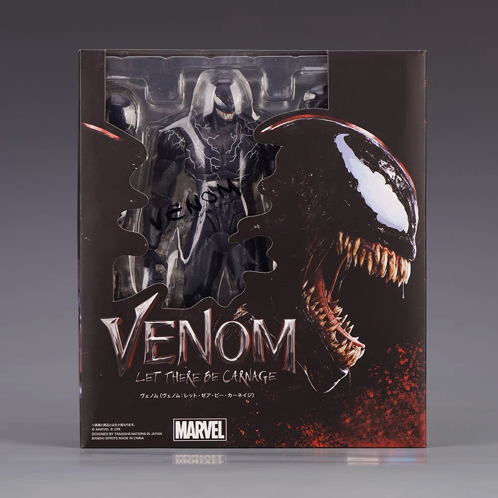 Mô Hình Nhân Vật Venom SHF Marvel có khớp cử động