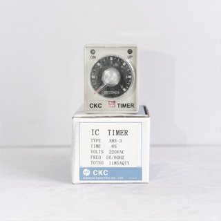 Rờ le thời gian Timer CKC AH3-3  (6S --> 60M) < Hàng Mới >