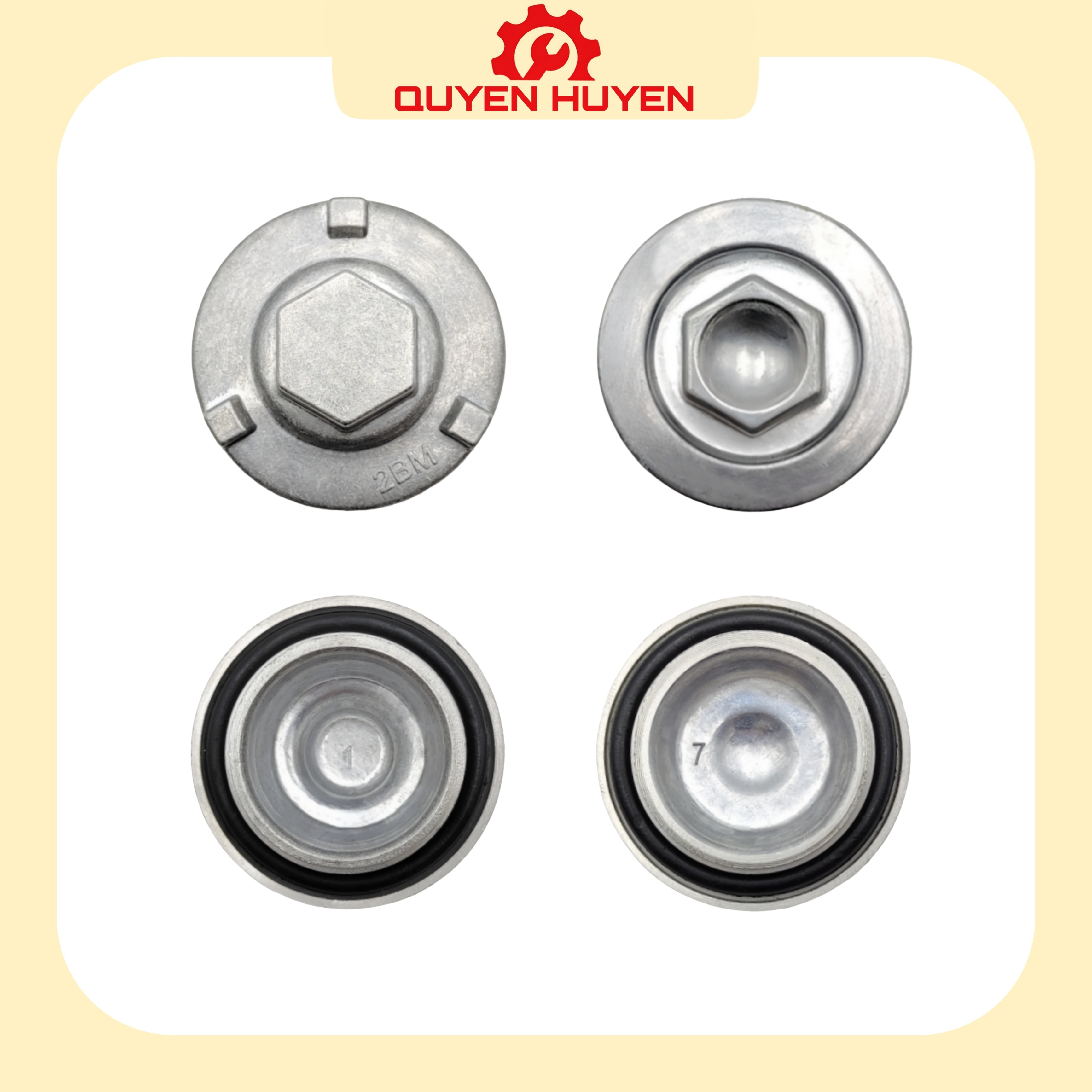 Ốc xả nhớt Honda, Yamaha - Sh Nhập/ Ý, Dylan, PS, @, NVX 155, NMAX