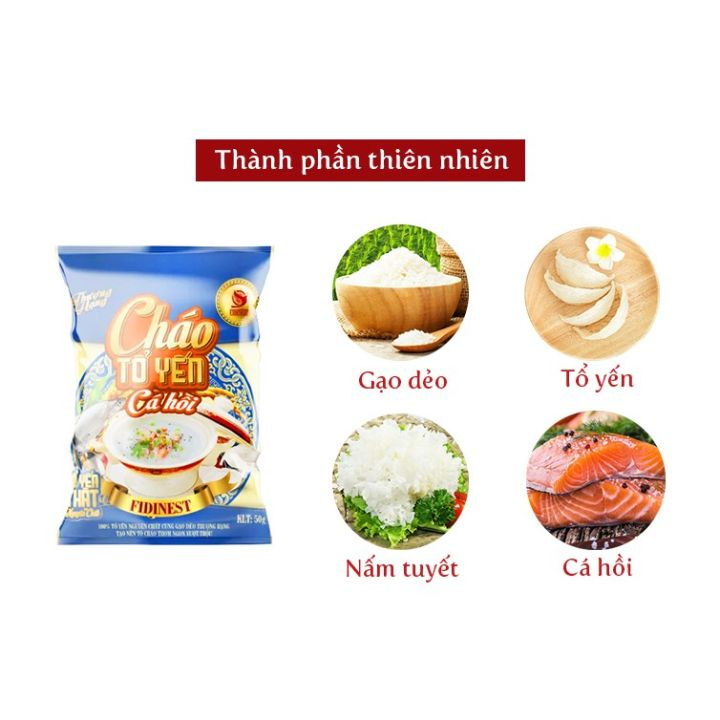 CHÁO TỔ YẾN BÀO NGƯ EVERNEST SPECIAL / VINNEST SPECIAL 30 gói