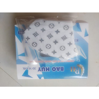 Khẩu trang 3D Xuân Lai Công nghệ Nhật Bản, Khẩu trang 3D Họa tiết Tuấn Huy, Hộp 50c.