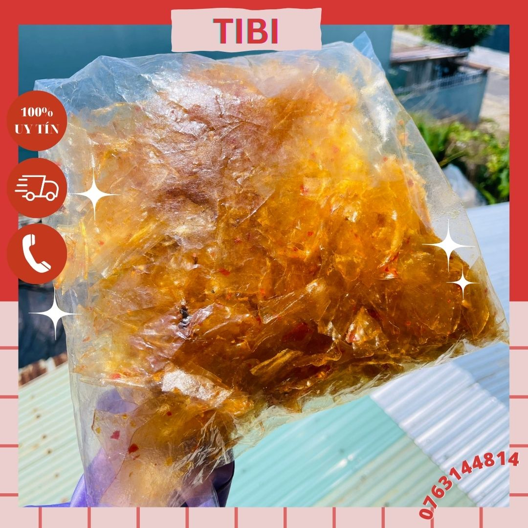ĐẶC SẢN BÌNH ĐỊNH | 500GR Bánh Tráng Sấy Mắm Tép | Loại Ngon - Bánh Giòn Thấm Gia Vị