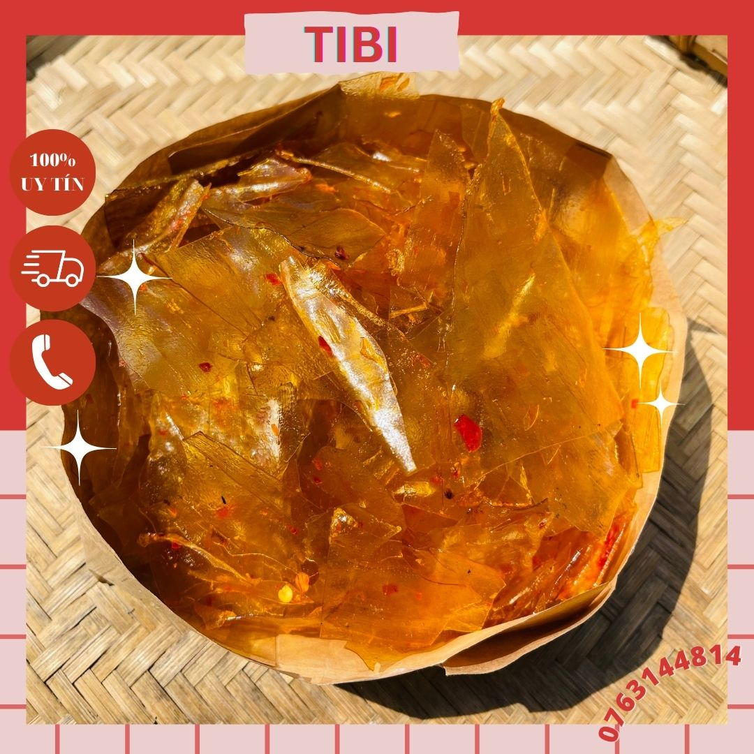 ĐẶC SẢN BÌNH ĐỊNH | 500GR Bánh Tráng Sấy Mắm Tép | Loại Ngon - Bánh Giòn Thấm Gia Vị