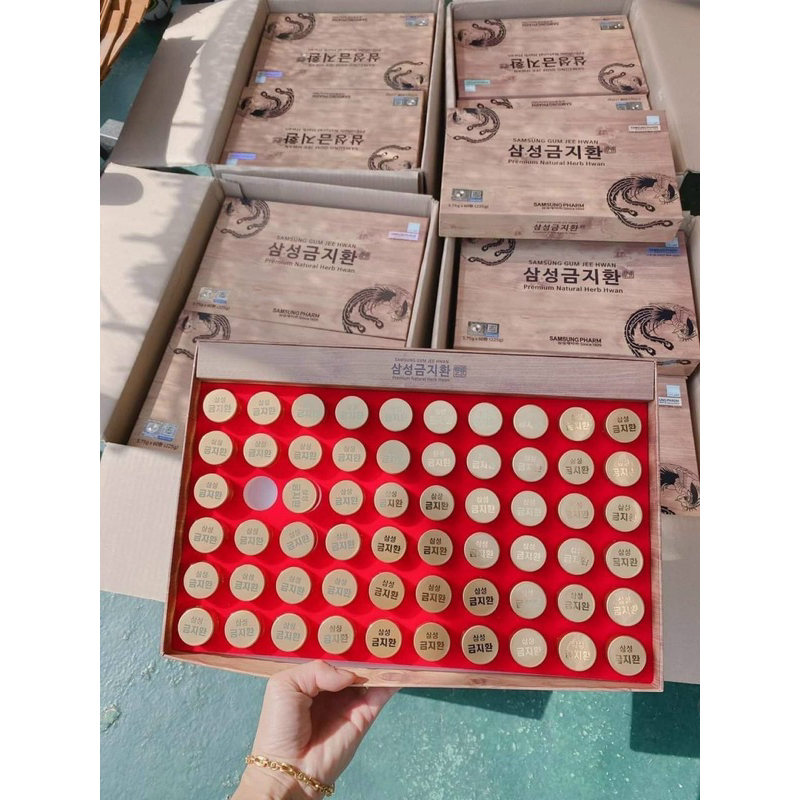 Viên bổ não, an cung 60 viên - Samsung Gum Jee Hwan_hàng nội địa hàn quốc