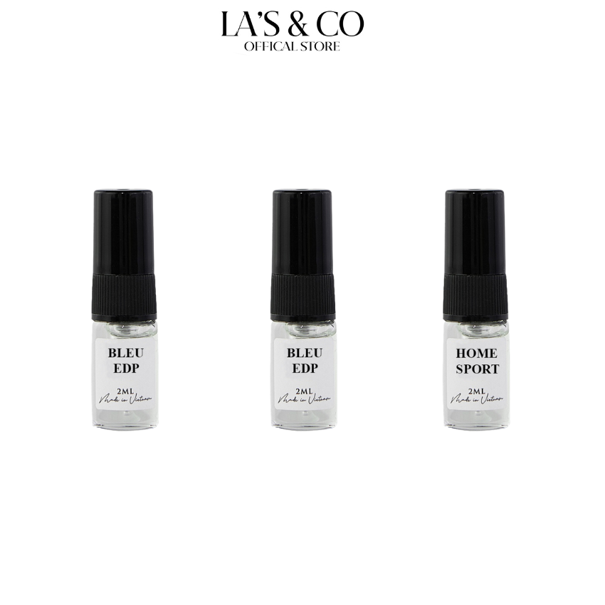 Nước hoa nam La's & Co Combo Nam tính Sang trọng, Phóng Khoáng, Tự tin | BigBuy360 - bigbuy360.vn