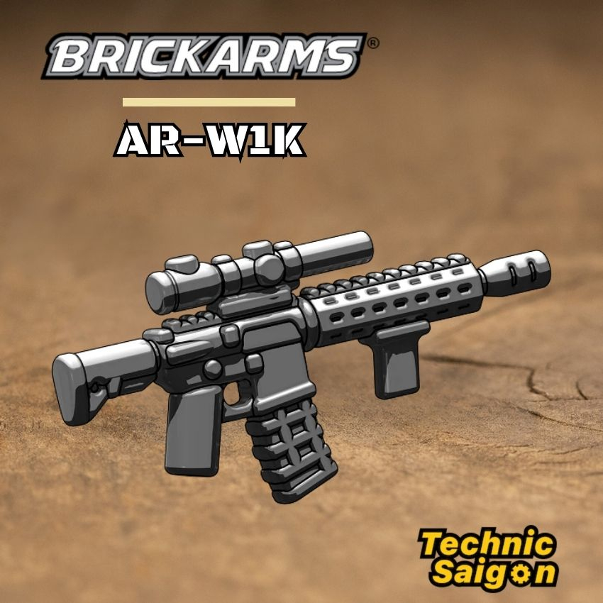 BrickArms Súng trường AR-W1K cho nhân vật LEGO - Technic Saigon