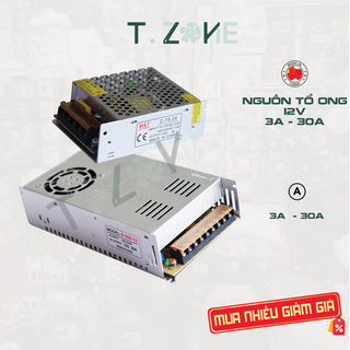 Nguồn tổ ong AC 220V sang DC 12V-24V (15A - 20A - 30A) < Hàng Mới >