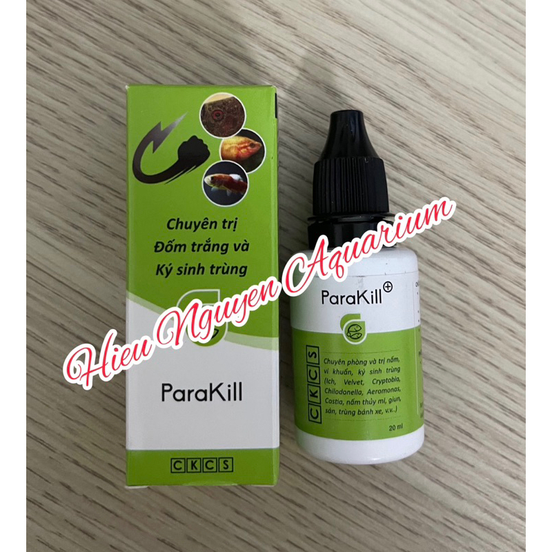 Anti-Stress, Para-kill và TopTop dưỡng cá, nhiễm các loại nấm và viêm sưng lỡ loét
