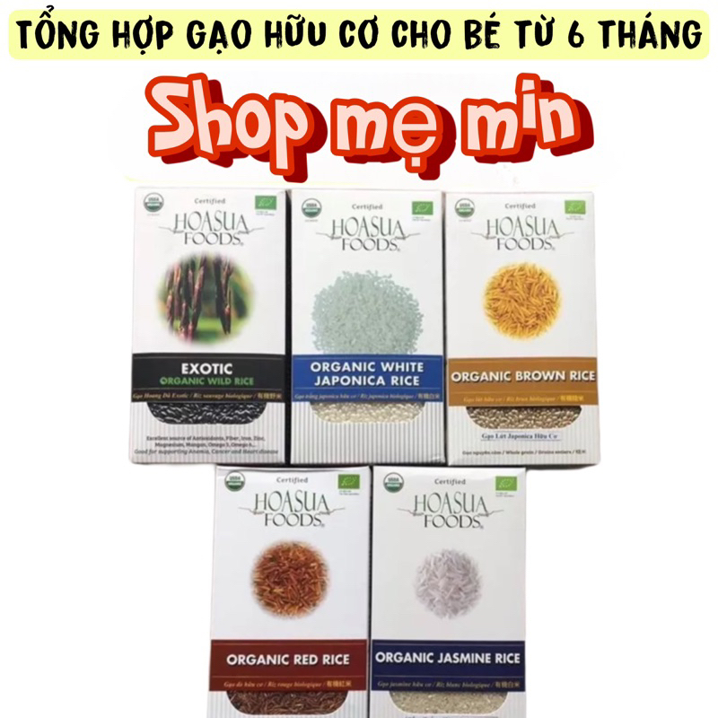 Gạo Hữu Cơ cho bé, Gạo ST25, Gạo mix hạt