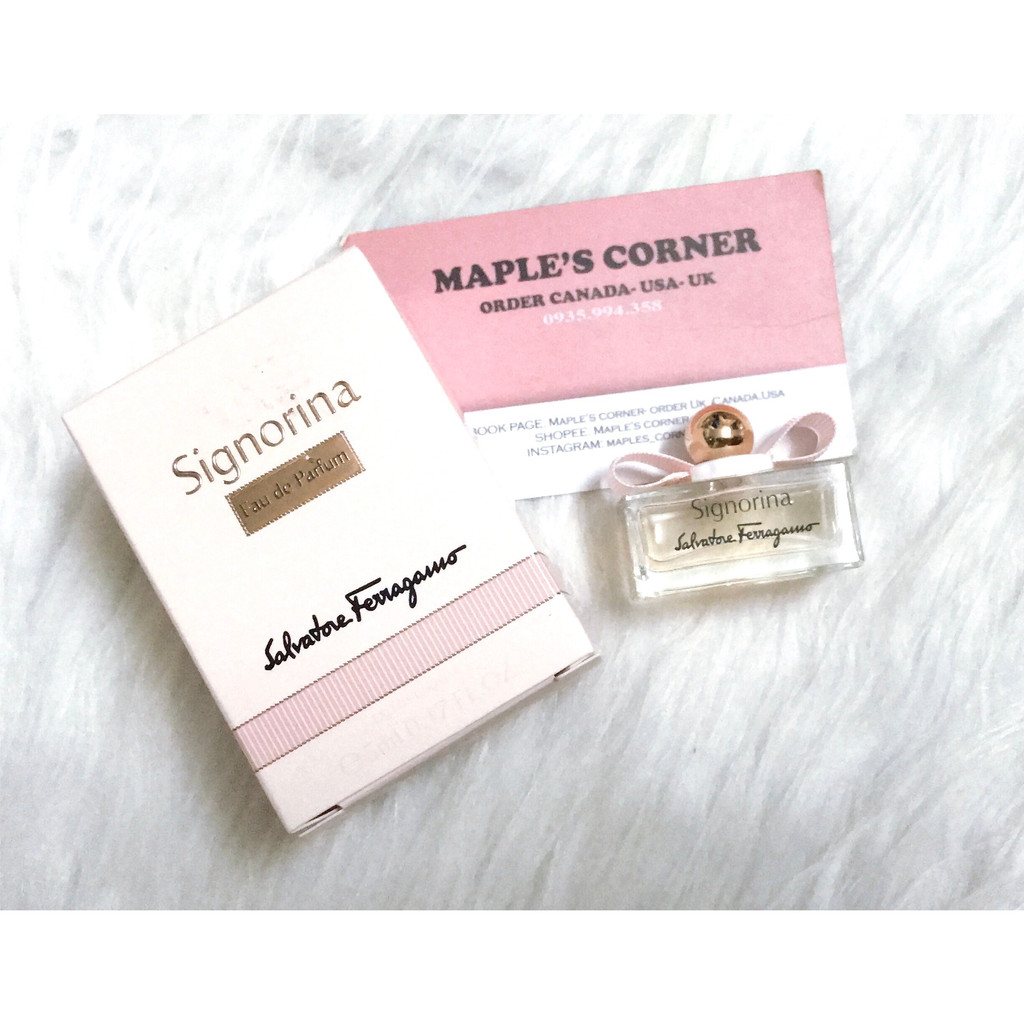 Nước hoa Signorina Salvatore  Edp- Ribelle- In Fiore- Misteriosa
