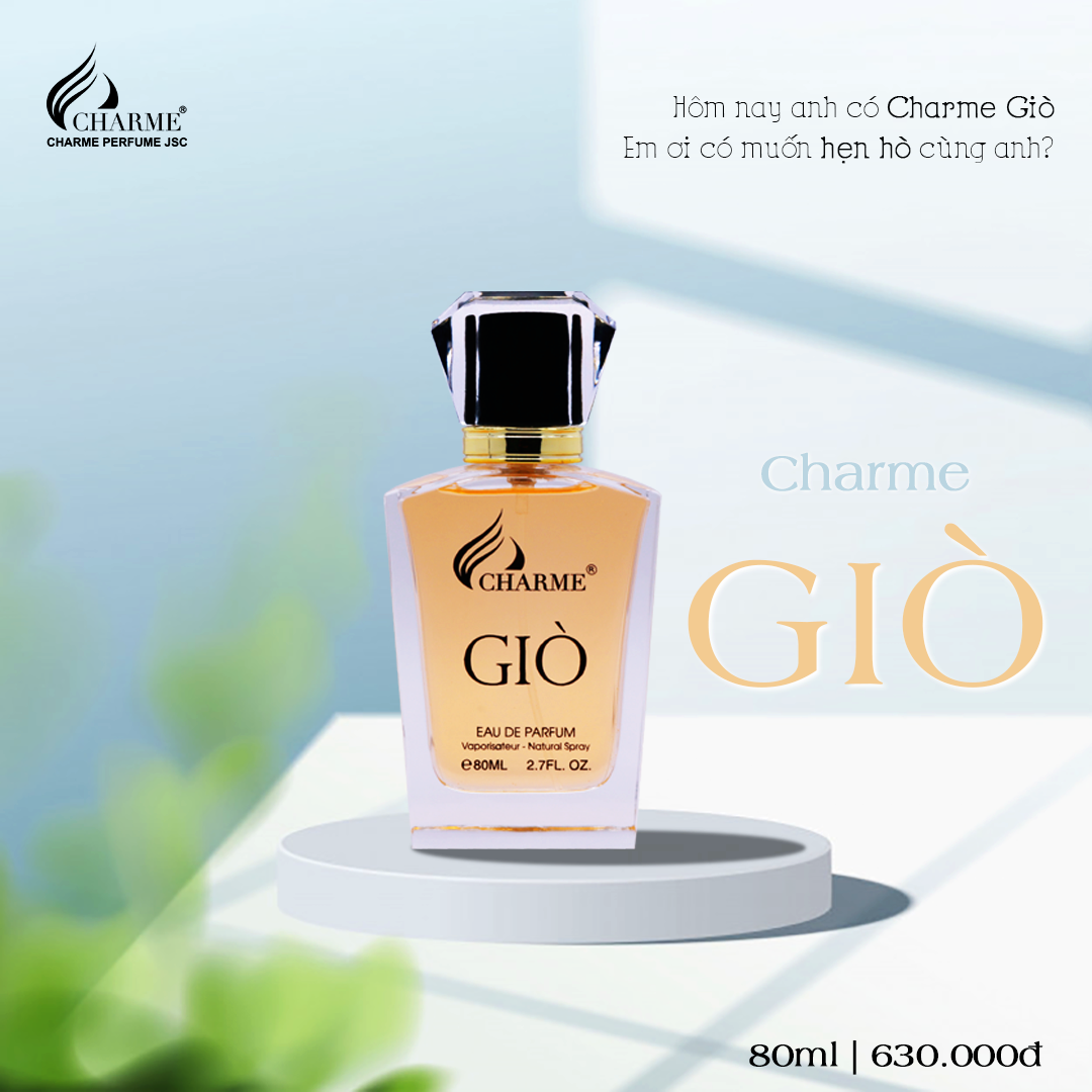 Nước Hoa Nam Charme Giò 10ml