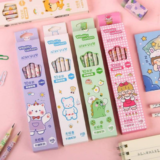 Bút chì lục giác - loại 2b/hb - 10 chiếc/hộp