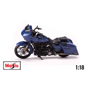 Mô hình harley davidson 2022 cvo road glide blue 1:18 maisto mt017