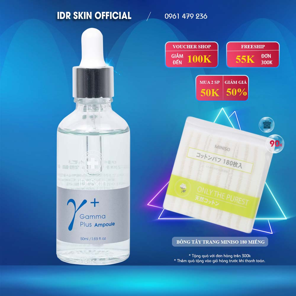 Tinh chất cấp ẩm và khóa ẩm chuyên sâu IDr Skin_ IDr Skin Gamma plus ampoule_Serum Hàn Quốc