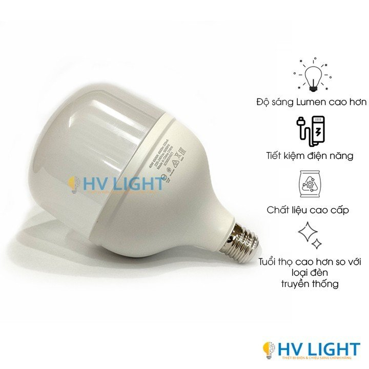 Bóng Philips Led bulb trụ 50W E27 Gen3 - HÀNG CHÍNH HÃNG