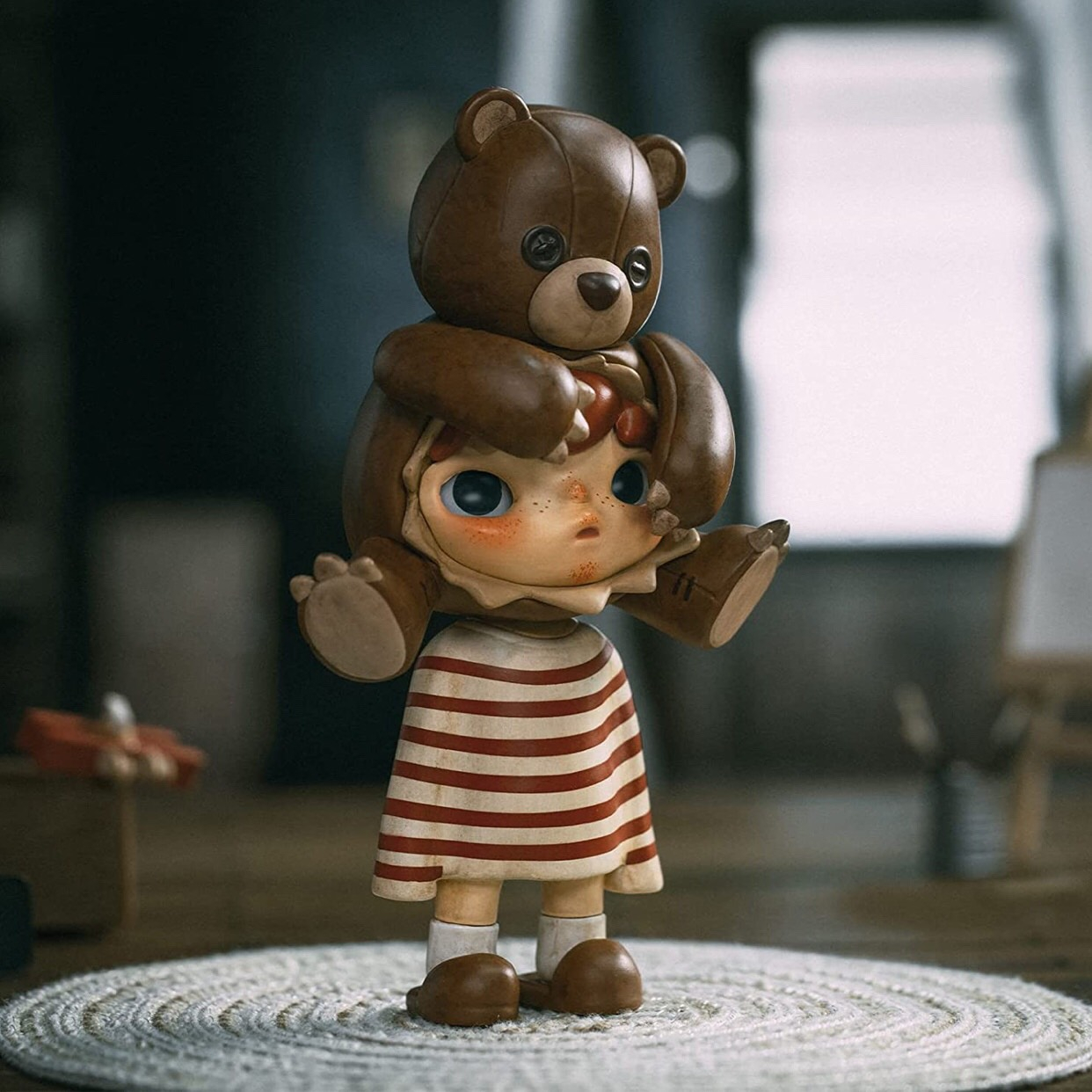 POP MART Art Toys HIRONO Little Mischief Quà Tặng Sinh Nhật Dễ Thương Mô Hình Hành Động Trẻ Em Đồ Trang Trí Để Bàn