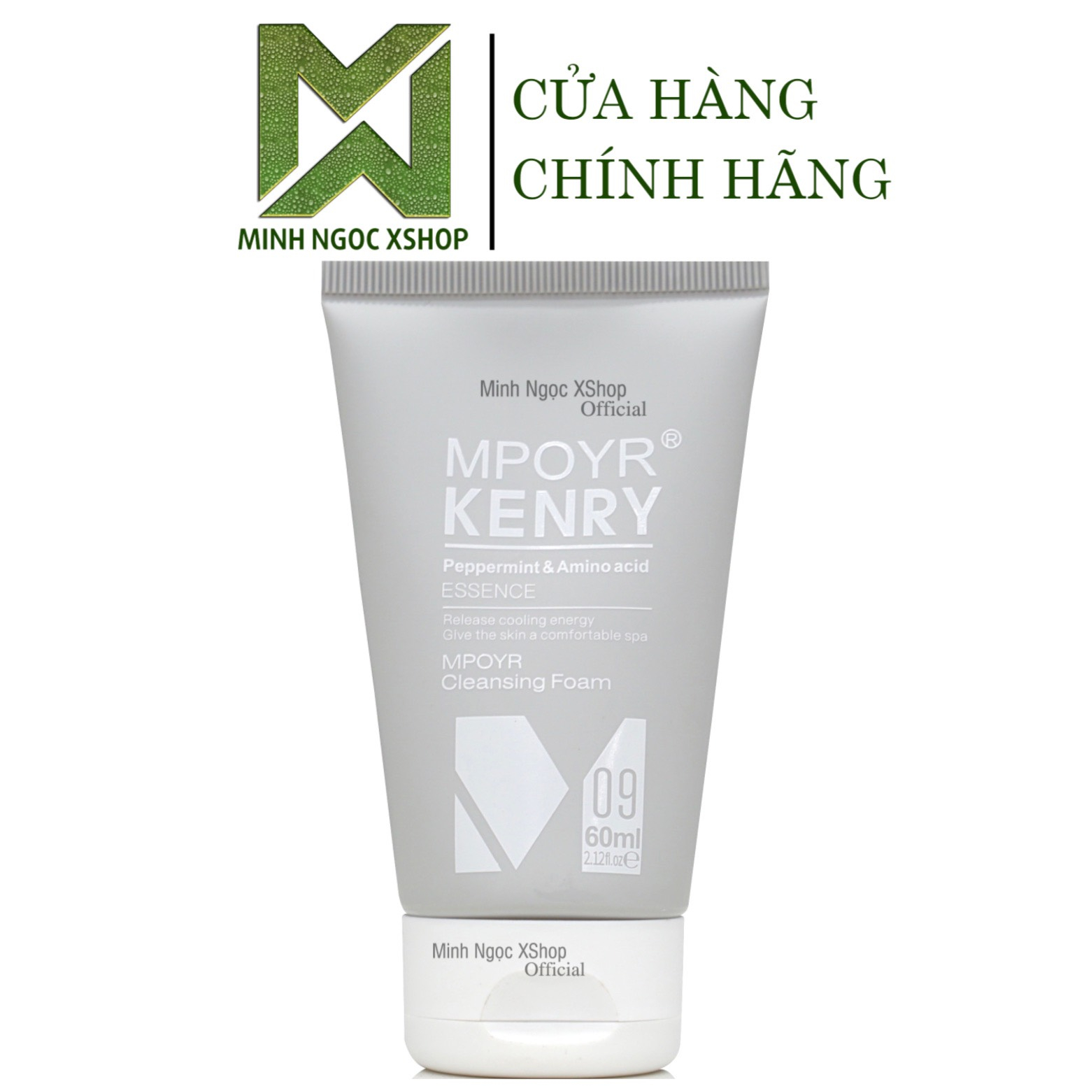 Sữa rửa mặt sáng da cho nam Kenry Men Mpoyr Cleasing Foam 60ML