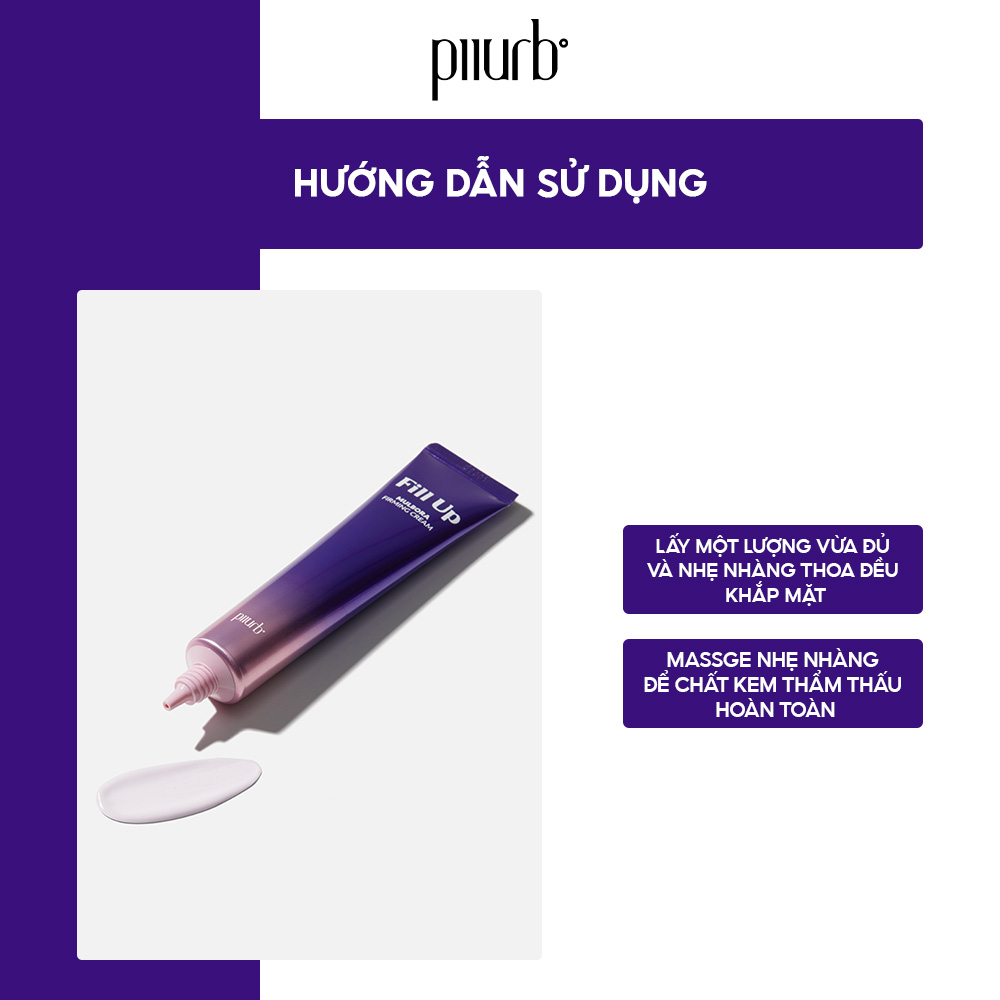 Kem Chăm Sóc Da , Chống Lão Hóa Chuyên sâu PIIURB FILL UP MULLBORA FIRMING CREAM 40g