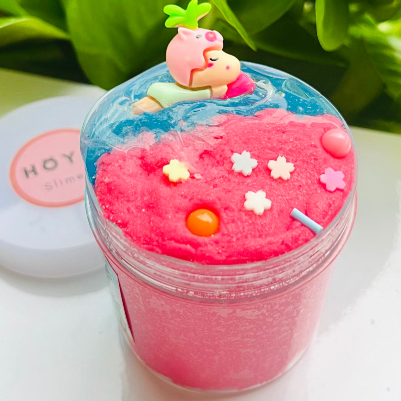 SUMMER DAYS/ Chất Slime Mix/ Ngày Hè Bé Đi Biển Dễ Thương/ Đồ Chơi Slime Quà Tặng Cho Bé/ Slime Mới Sáng Tạo Đã Tay