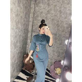 ĐỒ LAM ĐI LỄ CHÙA -NGỌC BỘI