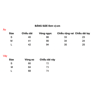 Z405 Sét đồ áo & Chân váy phối viền