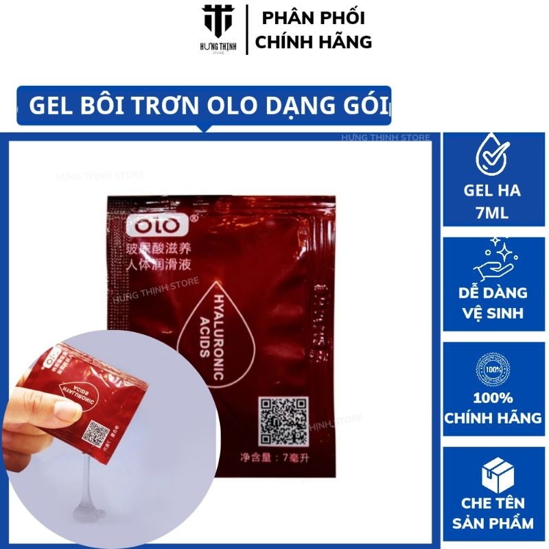 Gel bôi trơn OLOL gốc nước dạng gói tiện dụng 7ml