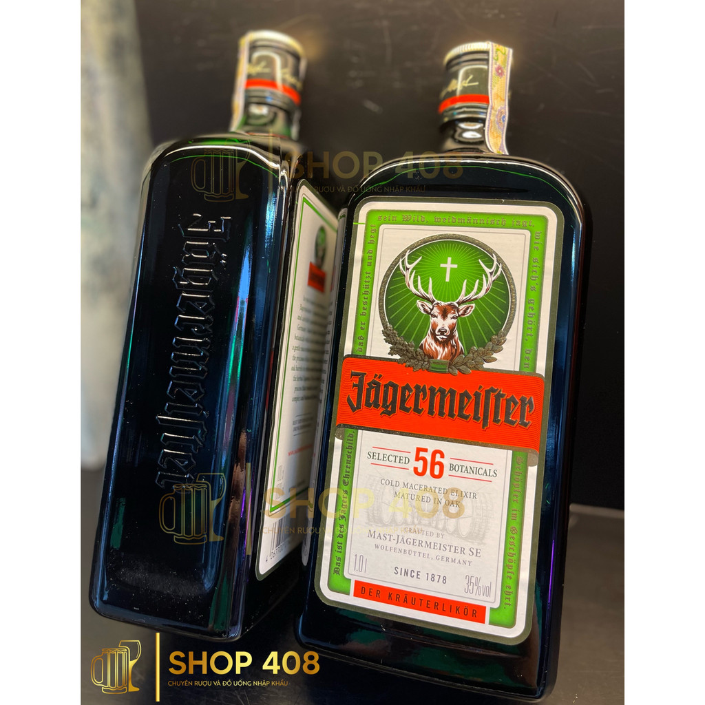 Rượu Jagermeister 1000ml - Đức
