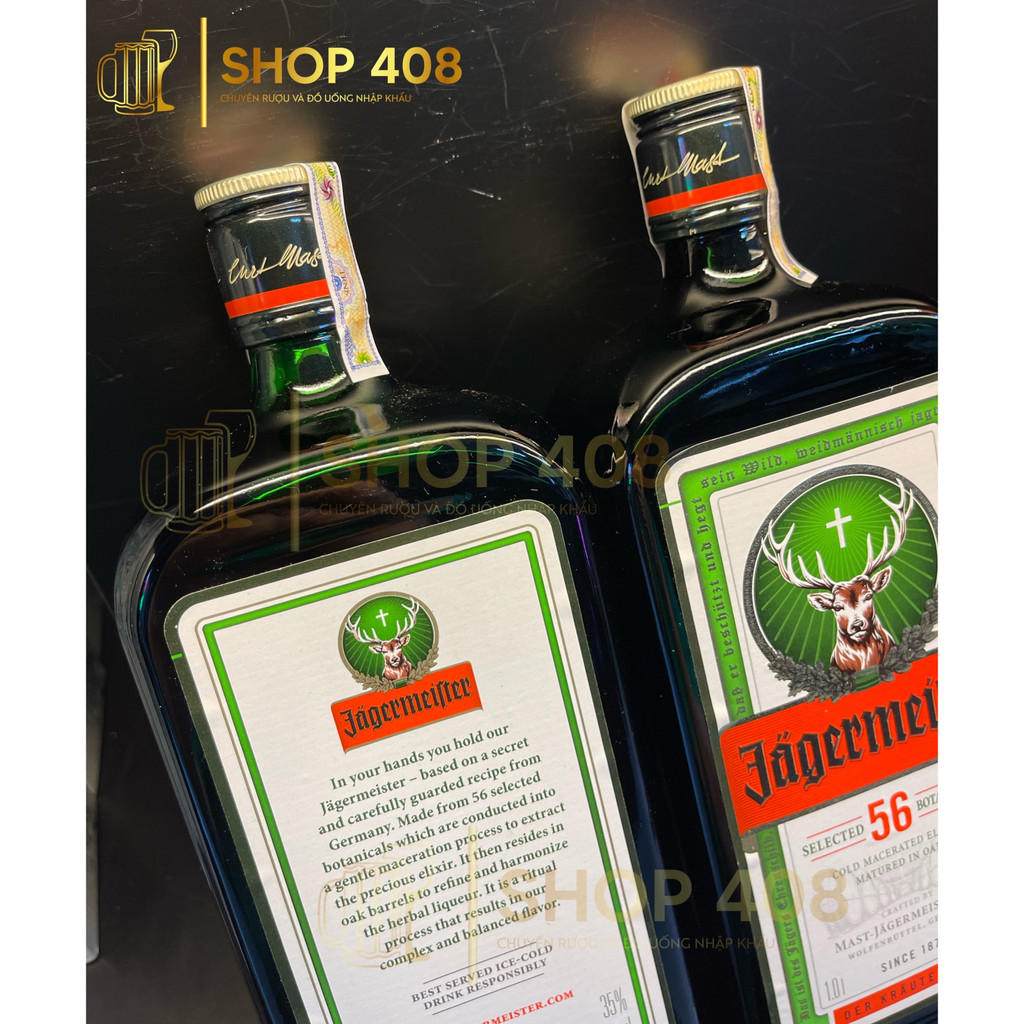 Rượu Jagermeister 1000ml - Đức