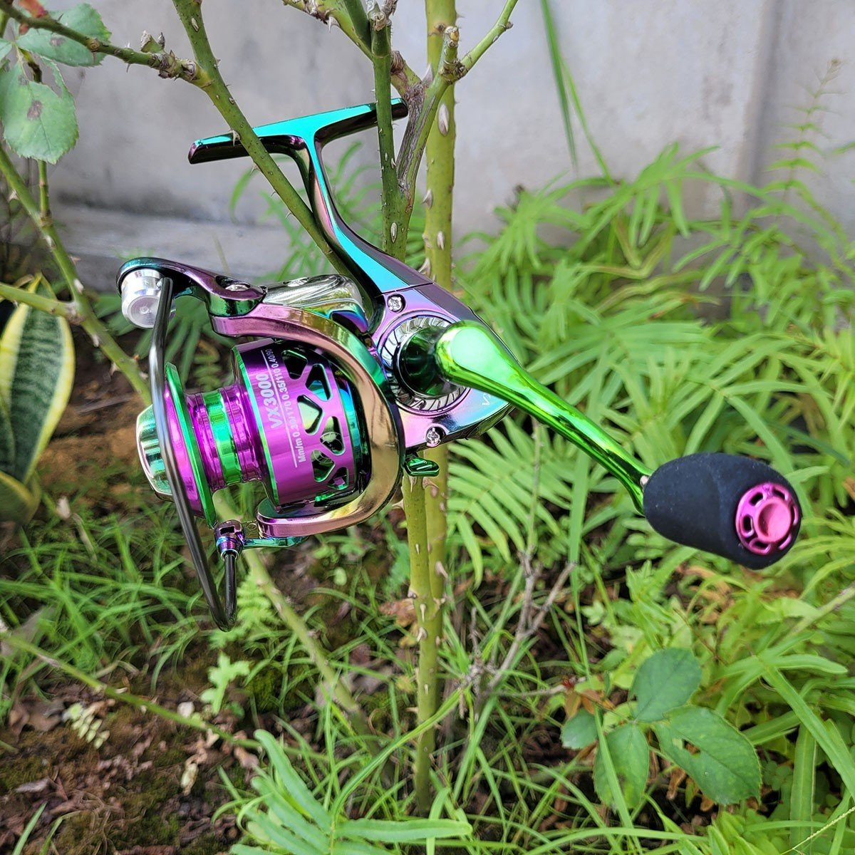 Máy câu cá titan VX máy câu đứng size 3000 đến 7000 êm mượt docaualam