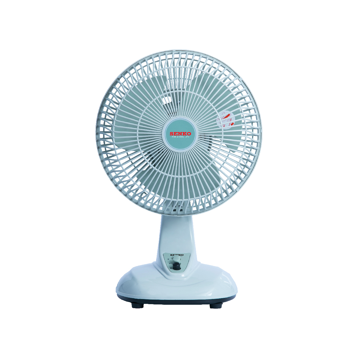 Quạt Để Bàn Senko B102 20cm 28W 3 Cánh 2 Tốc Độ - Quạt Mini Nhỏ Gọn Tiết Kiệm Diện Tích - Chính Hãng
