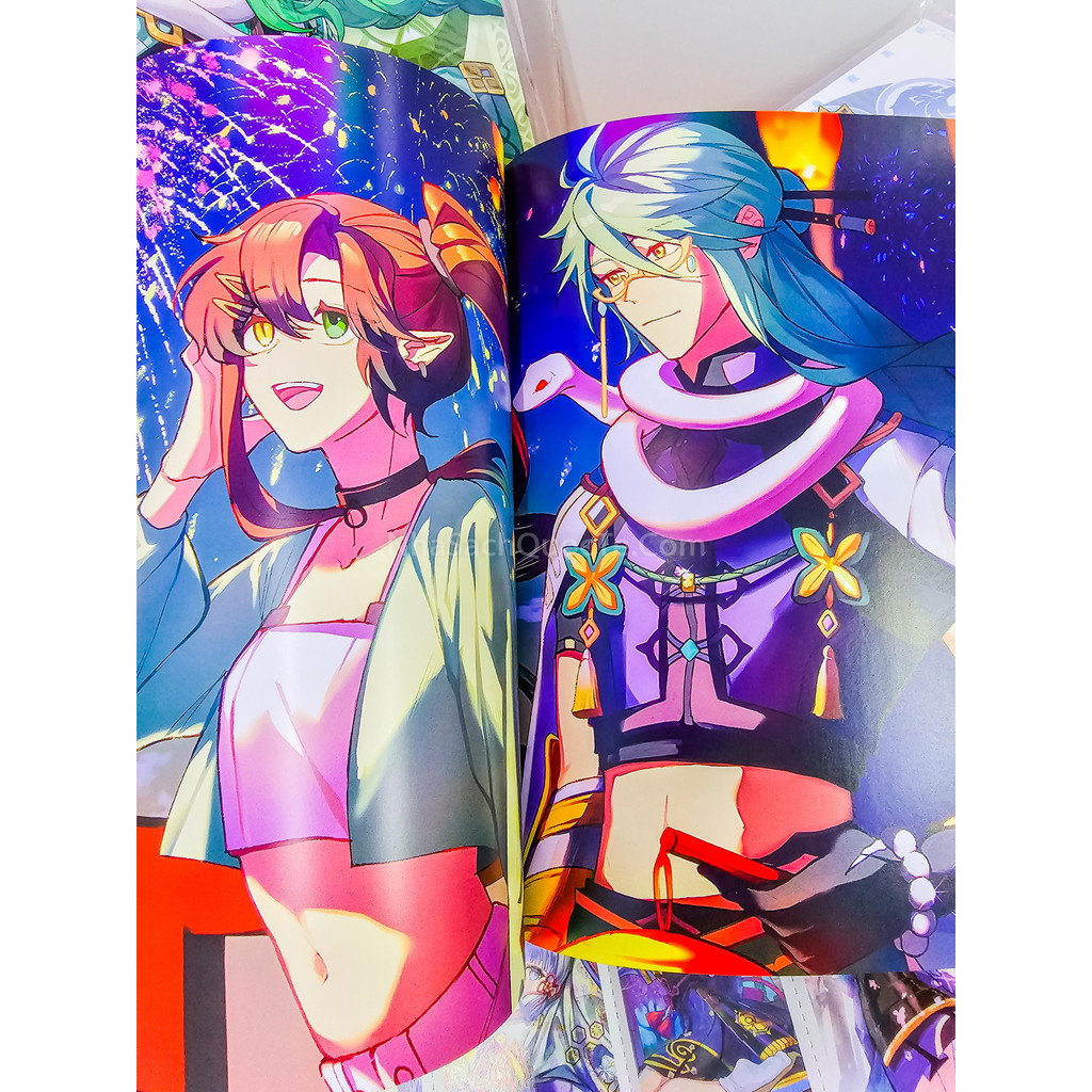 🌟GIÁ HUỶ DIỆT🌟 Artbook Baizhu Genshin Impact