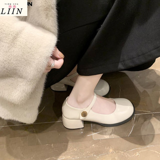 (Mẫu Mới) Giày Búp Bê Form Gọn Da Bóng Đế 5cm (có kèm ảnh thật)