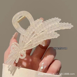 kẹp tóc càng cua bông lúa