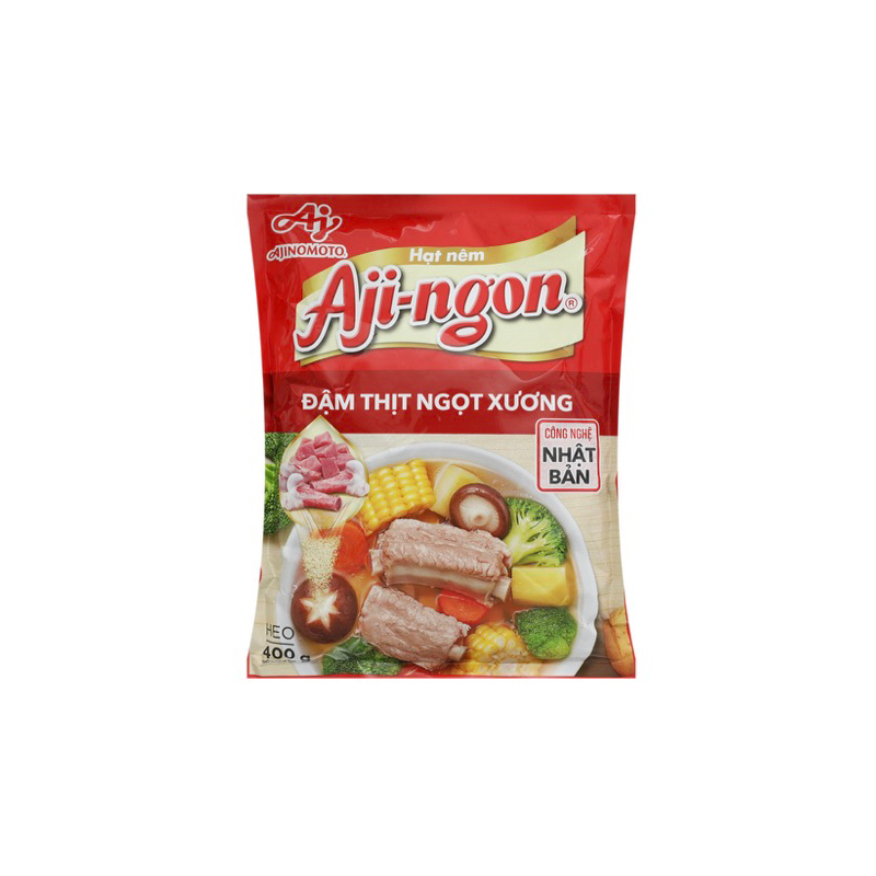Hạt nêm vị heo Aji-ngon gói 170g và gói 400g