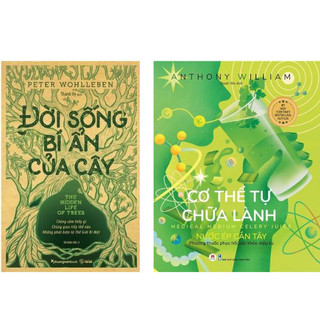 Sách - Đời sống bí ẩn của cây - Cơ thể tự chữa lành combo 6 cuốn