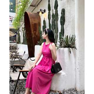 váy sát nách chiết eo (V32)
