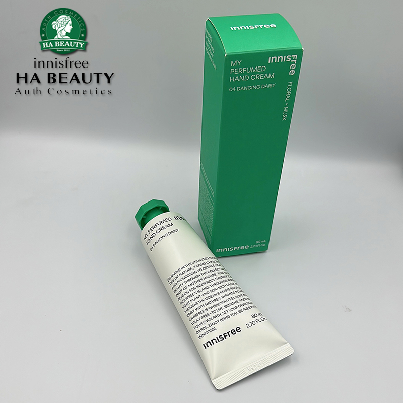 Kem dưỡng da tay Mềm mịn da tay Thơm dễ chịu innisfree MY PERFUME HAND CREAM 06 BLUSH ROSE 80ml