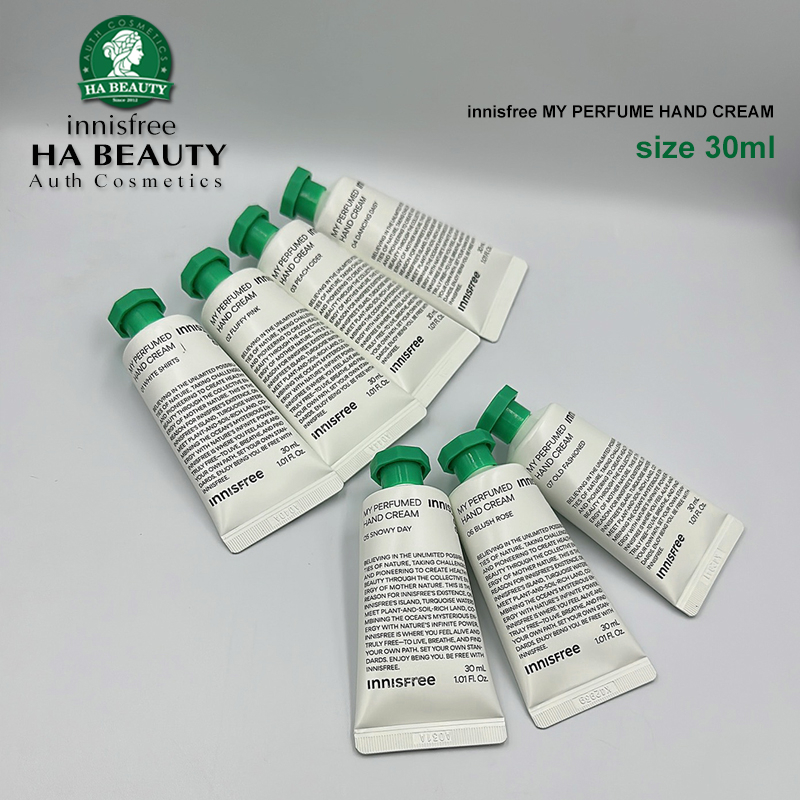 Kem dưỡng da tay Mềm mịn da tay Thơm dễ chịu innisfree MY PERFUME HAND CREAM 06 BLUSH ROSE 80ml