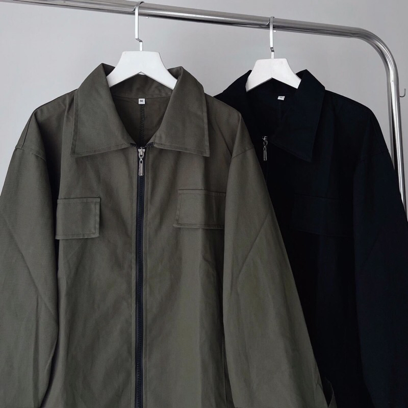 Áo khoác kaki túi hộp _HT.Store96