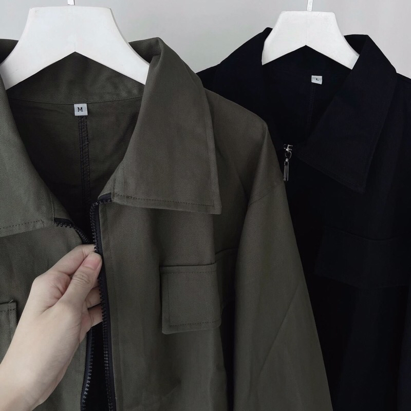 Áo khoác kaki túi hộp _HT.Store96