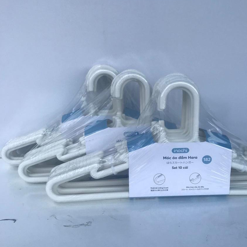 Móc quần áo người lớn (10cái/Lốc) mã 182, phơi nắng k giòn gãy, hàng đẹp - Giao màu ngẫu nhiên
