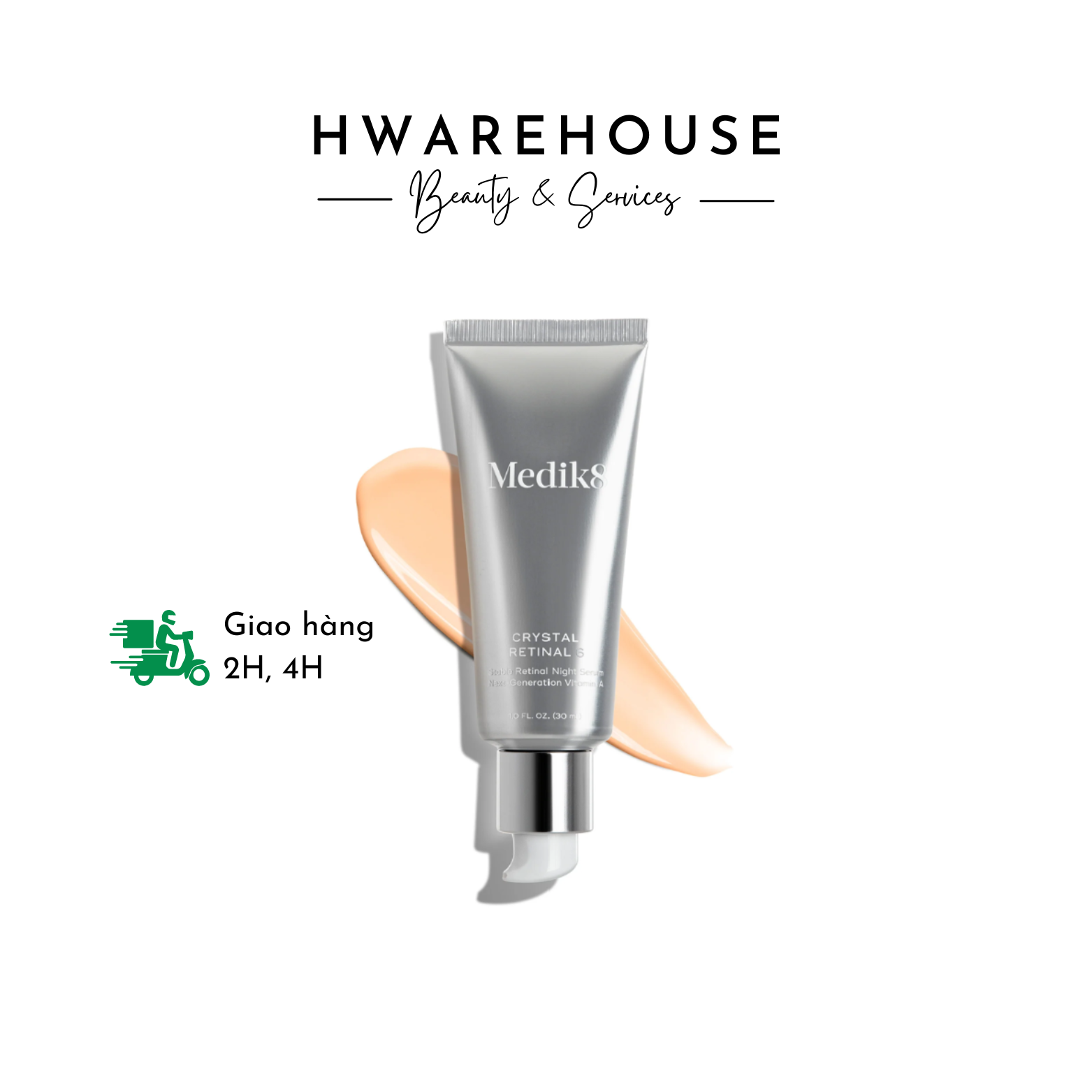 Kem dưỡng chống lão hóa Medik8 Crystal Retinal 30mL