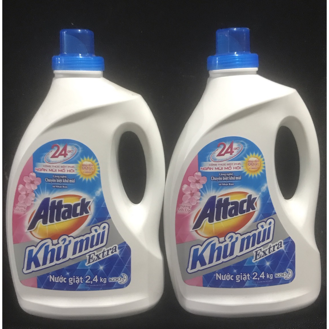 Nước giặt Attack can 2.4 kg