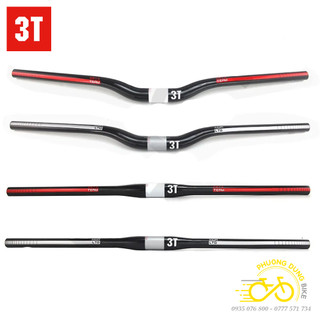 Ghi đông ngang Carbon xe đạp 3T  31.8x660mm